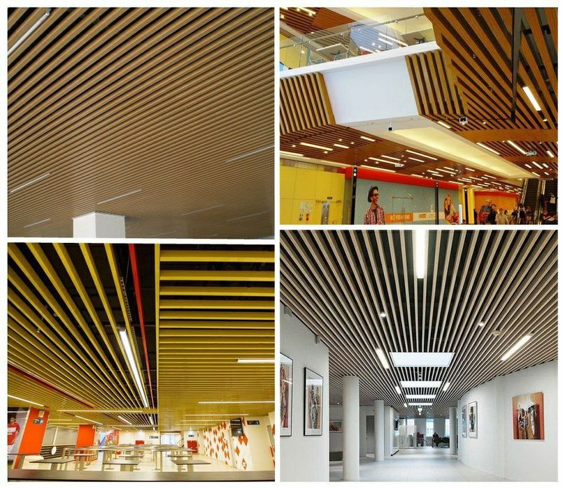 Реечный потолок грильято потолок (10)