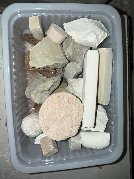 Пищевой мел и глина