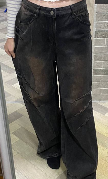 джинсы широкие unisex