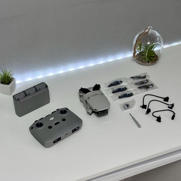 Drona DJI Mini 2 4K Fly More Combo | 3 baterii + Telecomanda RC-N1 |