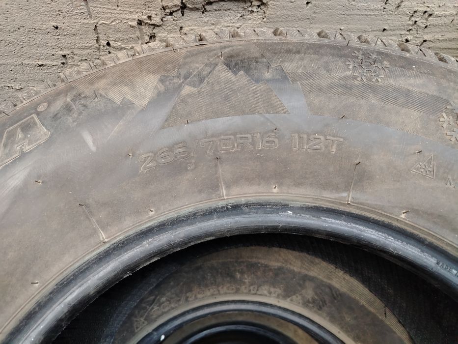 Шина шипованная 265#70#16