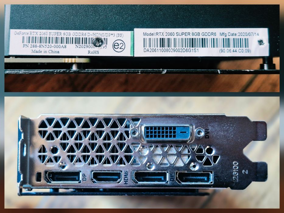 Placa video gaming RTX 2060 SUPER 8GB GDDR6