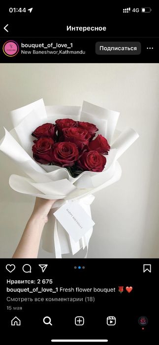 Цветы Каскелен,  Гүлдер