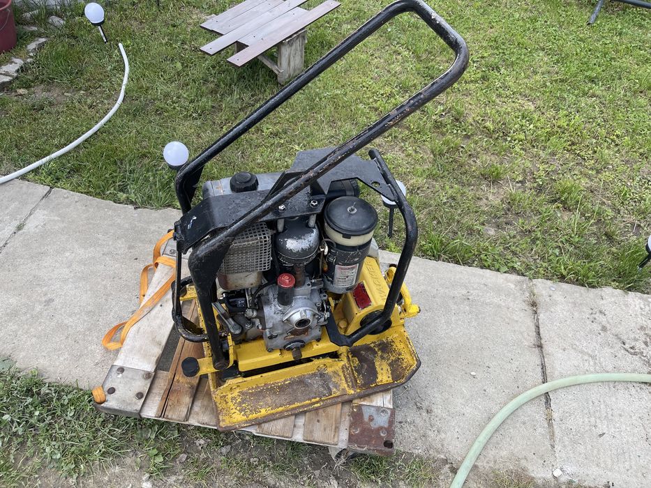 Talpa compactoare Wacker diesel 116 kg, import recent, placă