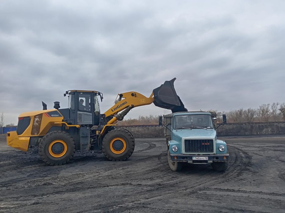 Доставка угля, песка,щебня,