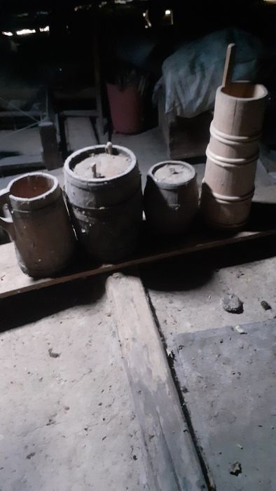 Obiecte vechi din lemn