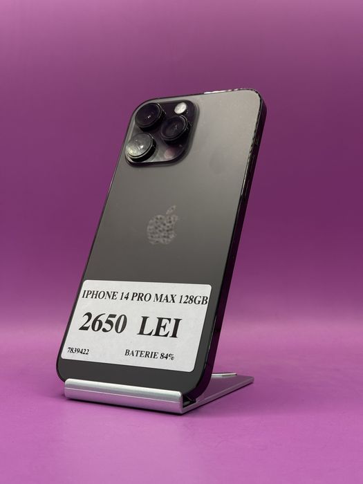 Iphone 14 Pro Max 128GB 84% •Amanet Matei Crangasi•78394