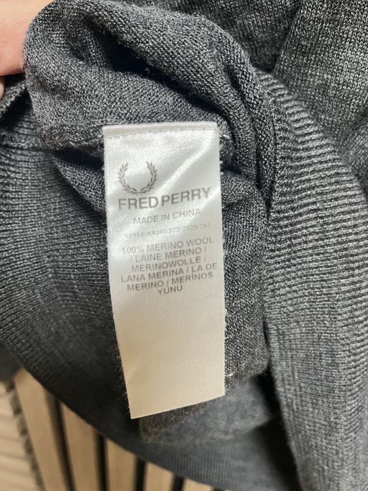 Fred Perry : 100% вълна Мерино размер М / Оригинал