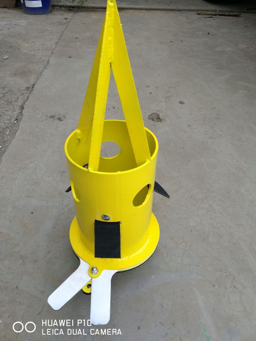 Dispozitiv golire saci azot  big bag cu adaptor pt furtun ,metalic