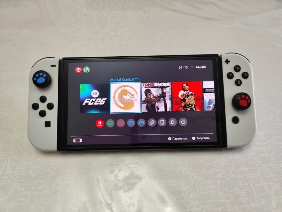Nintendo Switch OLED + Android 15 + Linux OS / полный комплект