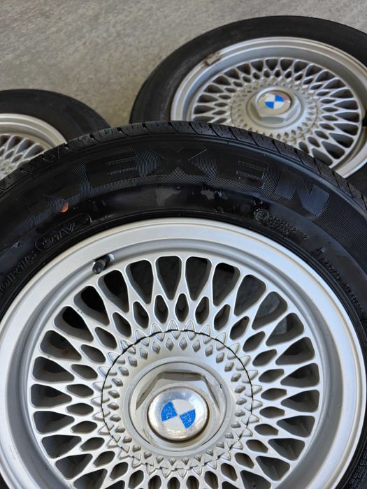 Оригинални Алуминиеви джанти с гуми 5×120 /15"/205.60.15 (Е36)