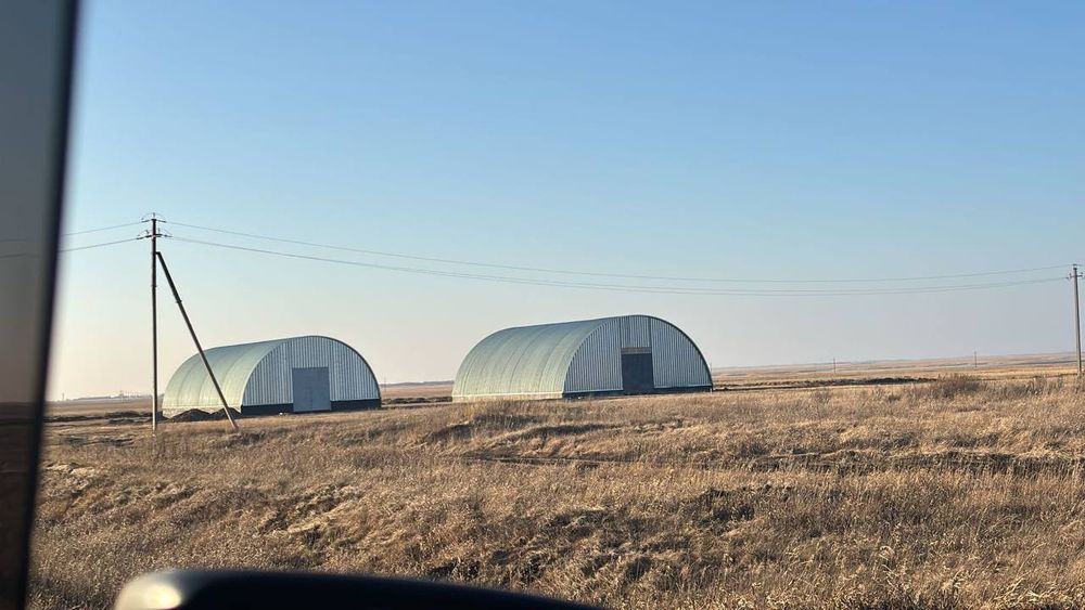 Ангар бескаркасный