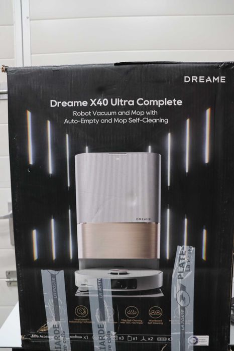 Прахосмукачка робот Dreame X40 Ultra Complete 12000Pa, авт. пълнене