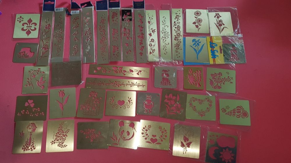 Месингови шаблони за щамповане