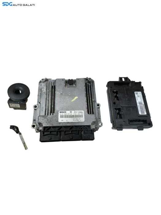 Kit Pornire ECU Caculator Motor Confort Cititor Chei Cheie CIP Imobilizator Dacia Logan 2 1.5 dCi 2012 - 2018 Cod 0281030439 237102213R 237104128R 285910001R [LR1639]