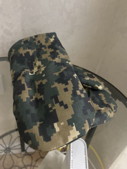 Варежки новые теплые