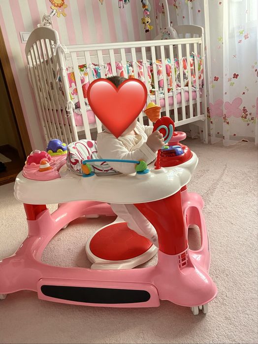 2 in 1 rotobil(premergator)+centru de activitati