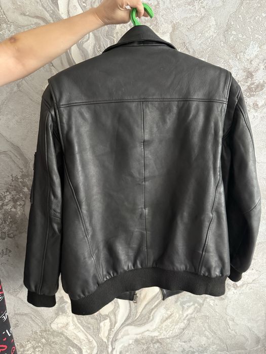 куртка из чистой кожи