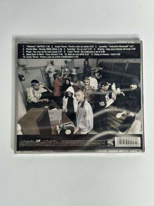 CD album Codu Penal - Hip hop greu de difuzat