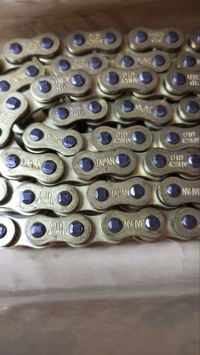 Фирм. новые цепи (шаг 428/520/525/530) для мотоцикла, скутера, станка