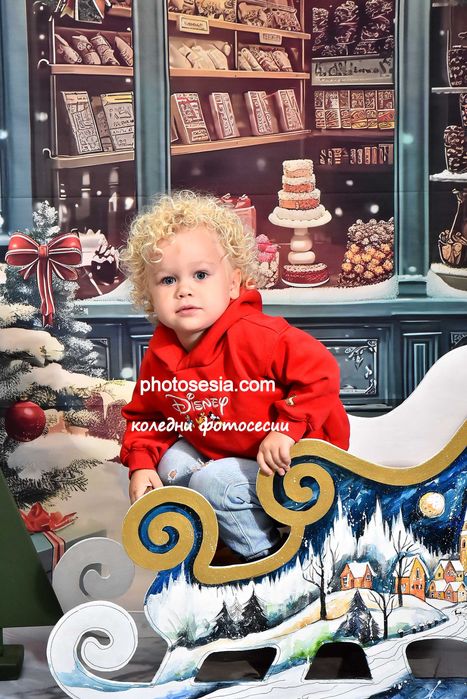 Коледна фотосесия за семейства и деца и възмижност за фотокнига