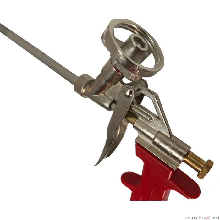 Pistol din metal pentru aplicarea spumei, gri, Verke