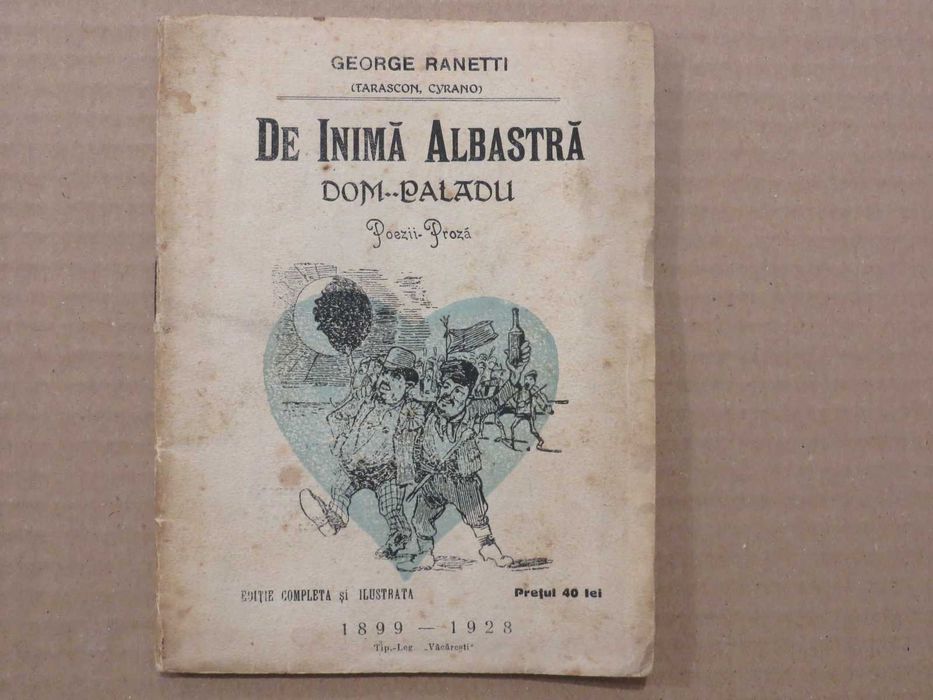 De inima albastra / Dom" Paladu  George Ranetti   1928