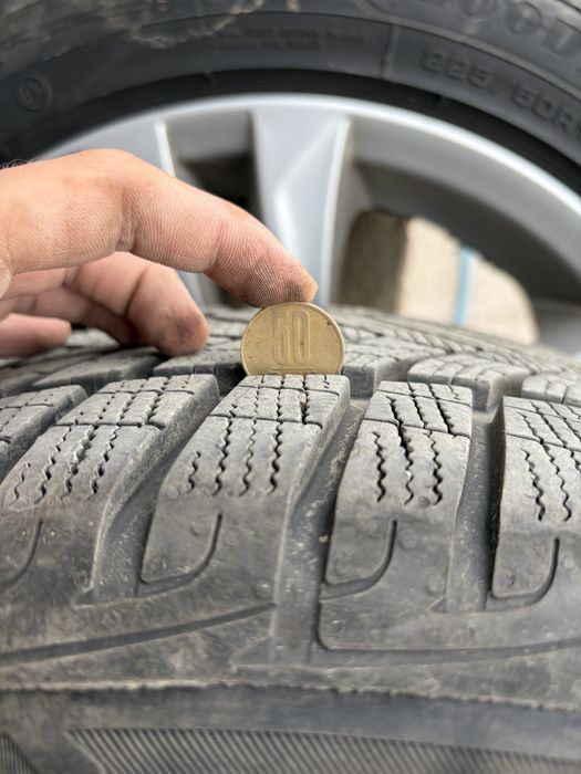 Jante MAK 5x120, r17, cauciucuri GoodYear - ca noi