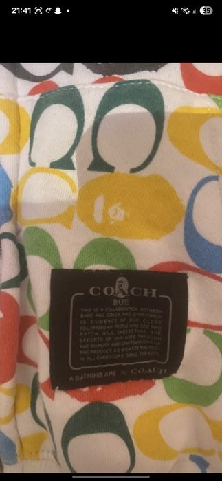 Vand hanorac BAPE X COACH - editie limitata