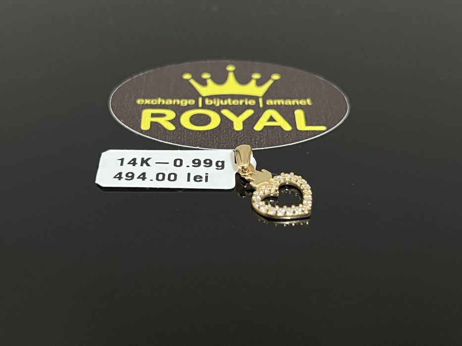 Bijuteria Royal CB : Pandantiv aur 14K 0,99 grame