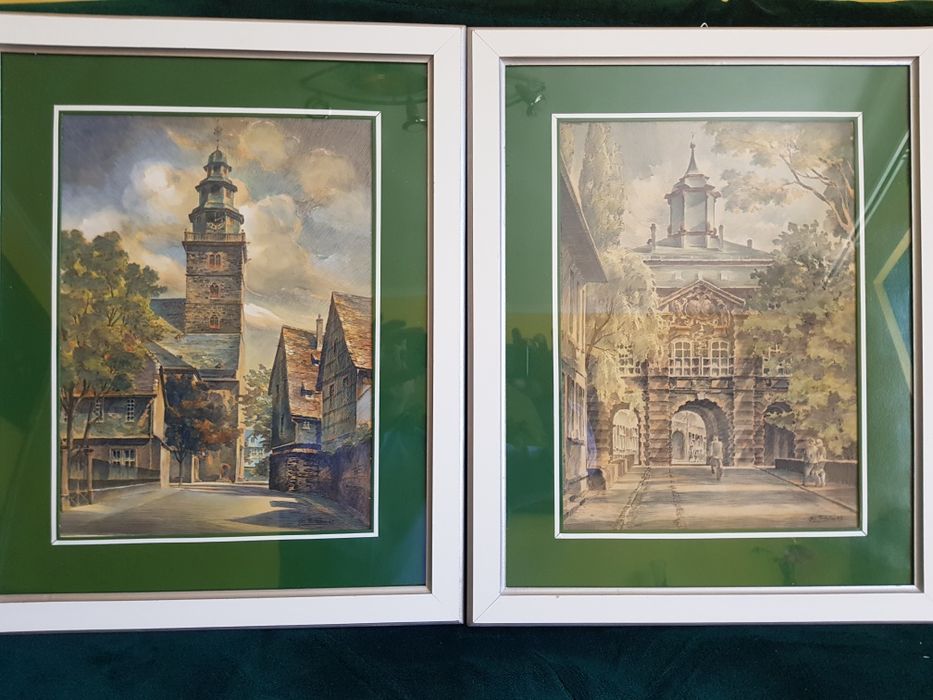 Vând o colecţie rară veche din 2 pictuti din 1947