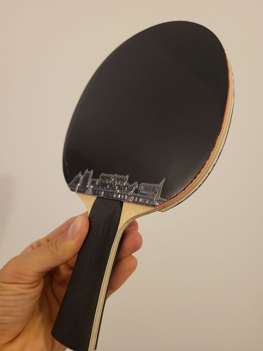 Paleta tenis de masa Ping Pong Sanwei+ Kokutaku | de Control și Spin