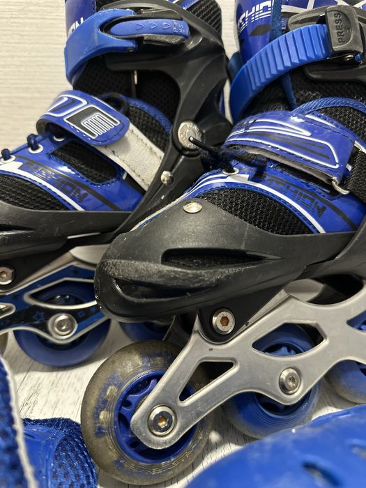 Ролики раздвижные с накладками