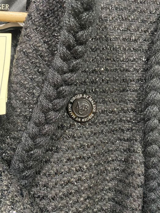 Ново сако от туид с лек блясък By Malene Birger