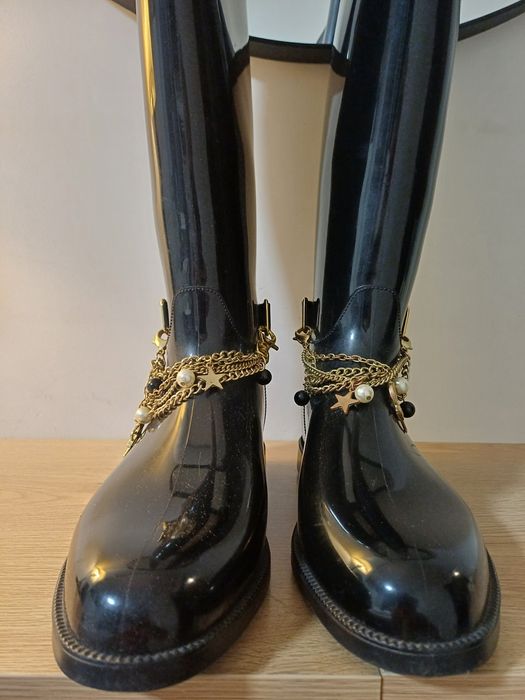 Гумени ботуши MOSCHINO