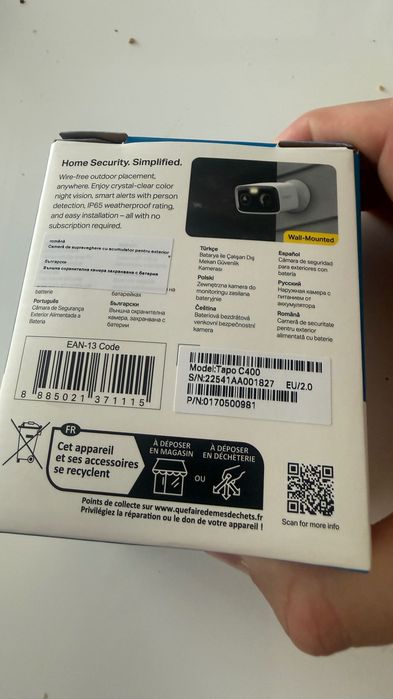 Camera de supraveghere Wireless TP-Link Tapo C400