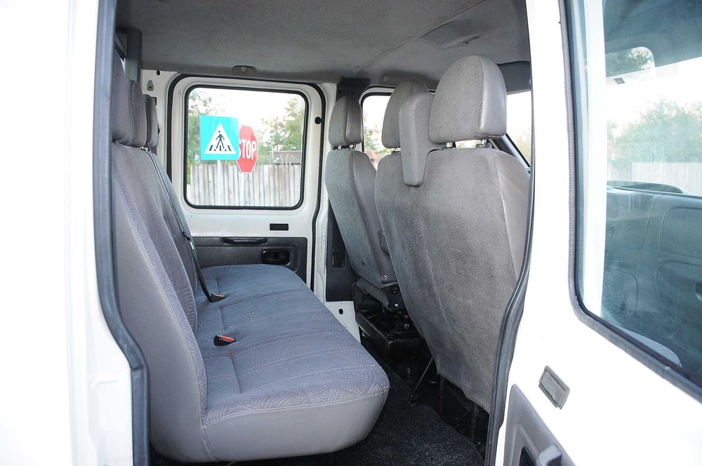 FORD Transit Basculabil Cabină Dubla Doka 6 locuri 2005 2.4TDi bena 3x2 m cat. B, import Italia