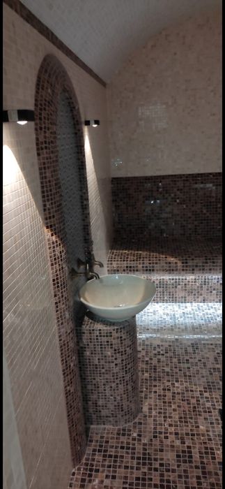 Строительство хаммама, бани, бассейна .