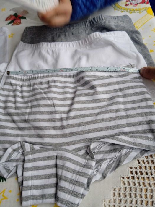 НОВ комплект детски бикини/потници Tchibo - размер 110-116, 122-128 см