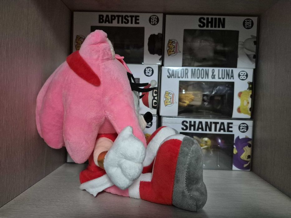 Jucarie Plus Joc Sonic the Hedgehog - Amy Rose