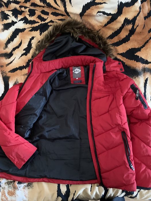 Geaca rosie barbati  Lee Cooper