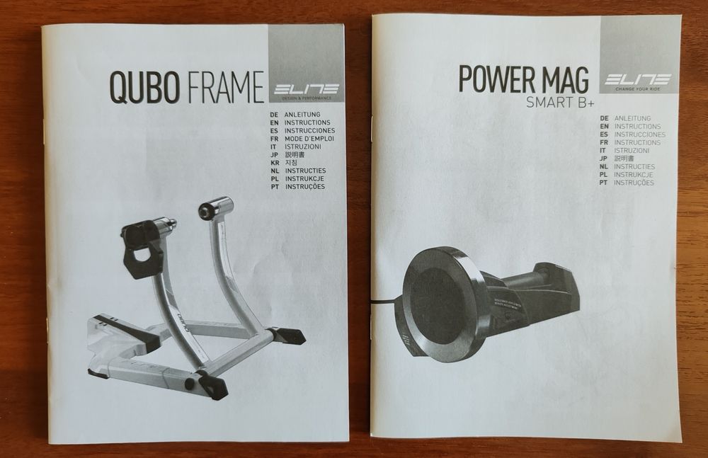 Продаю новый велотренажёр Elite Qubo Power Mag Smart B+