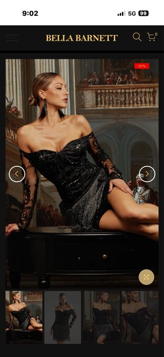 Рокля Bella Barnett