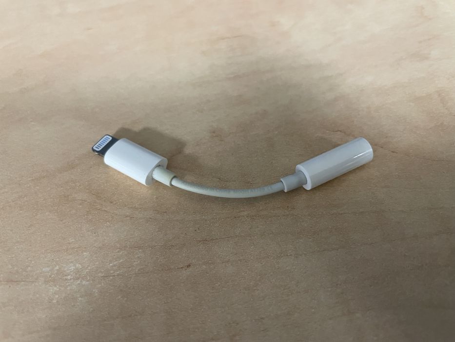 Adaptor original Apple căști jack-lighting