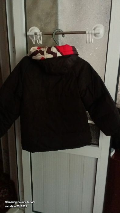 Куртка  двухсторонняя оверсайз на мальчика  можно на девочку