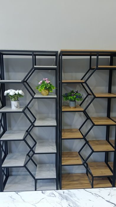 Стеллаж шкаф стол лофт  мебель shkaf stol jovon mebel