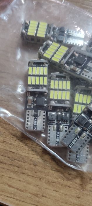 LED  габарит W5W Ауди canbus