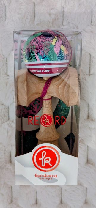 Kendama Europe - Record Plus Aloha MC, base hole, diverse culori