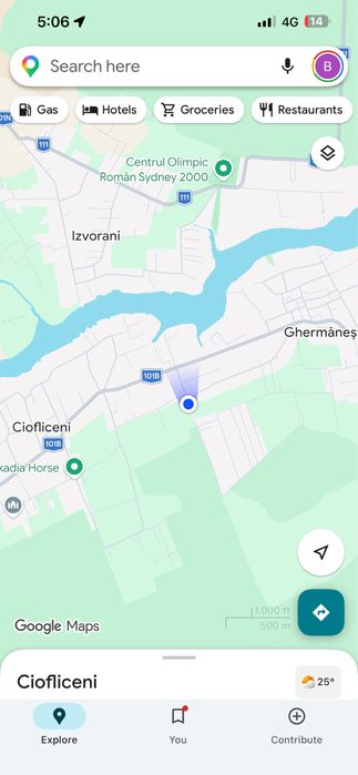 Teren intravilan 625 mp Ciofliceni – Snagov | Utilități | Stradă în asfaltare