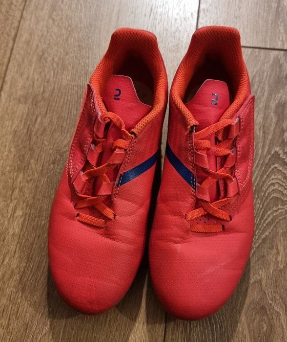 Ghete cu bandă cu arici Fotbal VIRALTO I EASY FG Copii 34